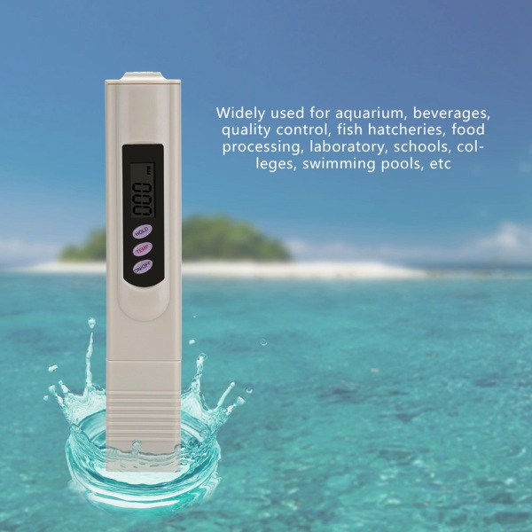 1 st Digital TDS Total Dissolved Solids Meter Pen Vattenkvalitet Renhet TEMP/PPM Testning