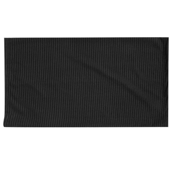 Utomhuspolyester DustPoof Scarf UV-skydd Cover MultiPurpose Pannband (svart)