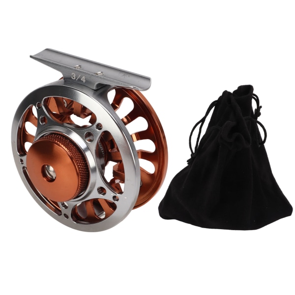 Fluefiske Snelle Effektiv Bremsing 3 Lagre 2 Farger Justering CNC Bearbeiding 3/4 Flue Snelle for Utendørsfiske
