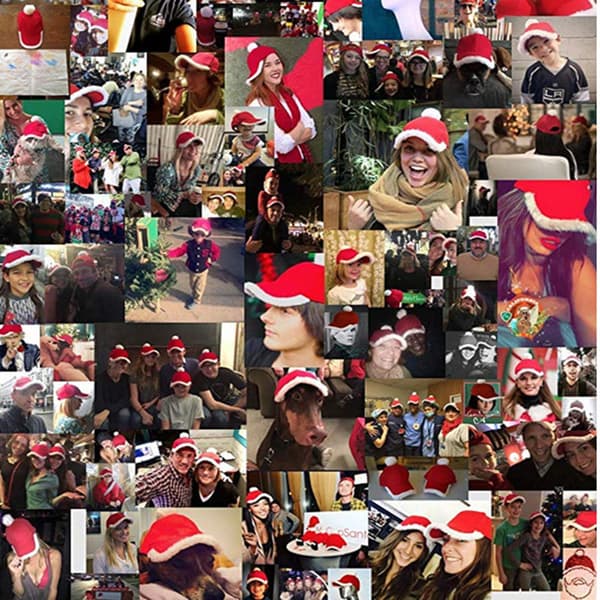 Festlig Tomteluva! Rolig Jultomteluva Justerbar Trendig Tomte Basebollkeps