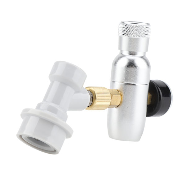 Hembryggd CO2 16g regulatorladdare kit gasavstängning hem utkast öl Kegerator (0-60 PSI)