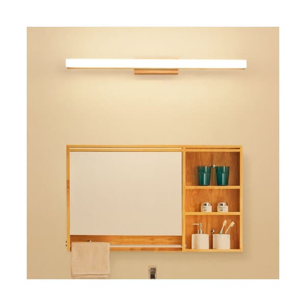 Nordisk speilfrontlys LED sminkelys vanntett antidugg 40cm