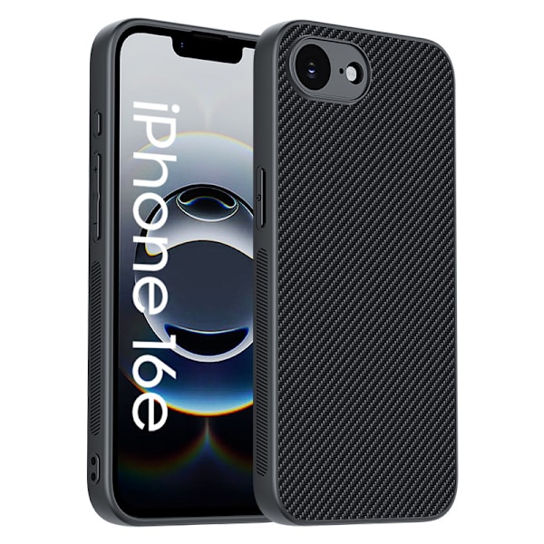 Etui kompatibelt med iPhone 14 mat sort