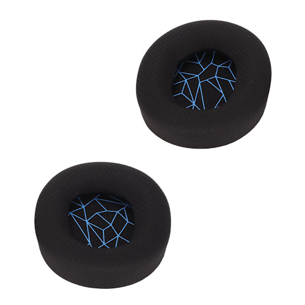 Hörlursöronkuddar ersättning uppgraderad hög elasticitet öronkuddar för SteelSeries Arctis 3/5/7 blå siden