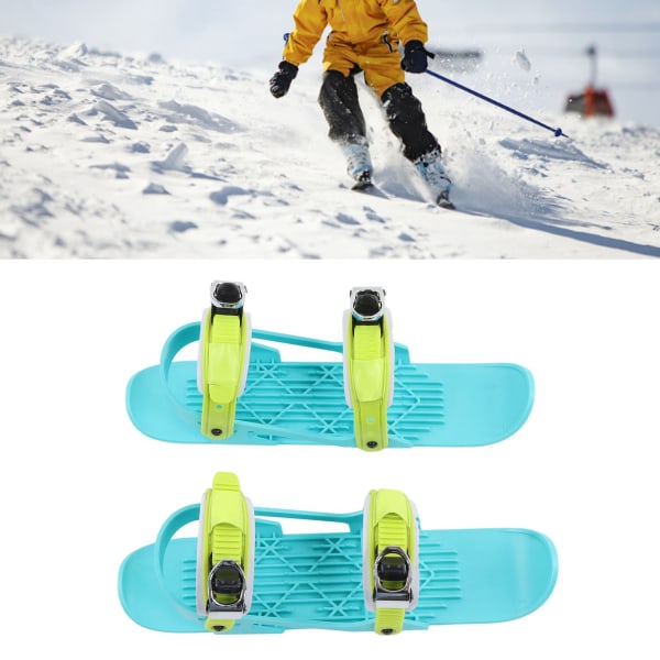 Miniskidskridskor Miniskidskor Justerbara skidbrädor Fäst på skidskor för utförsåkning Vintersport för barn Färg
