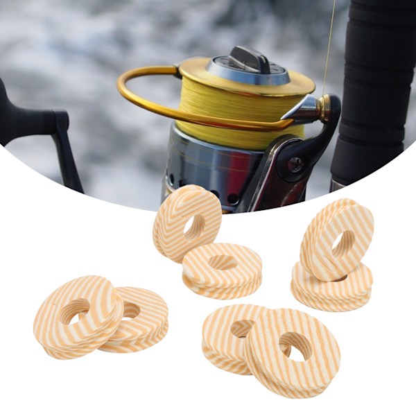 8 stk fiskesnørespoler holder EVA fiskesnøre oppbevaring lokke rigg holder arrangør tilbehør