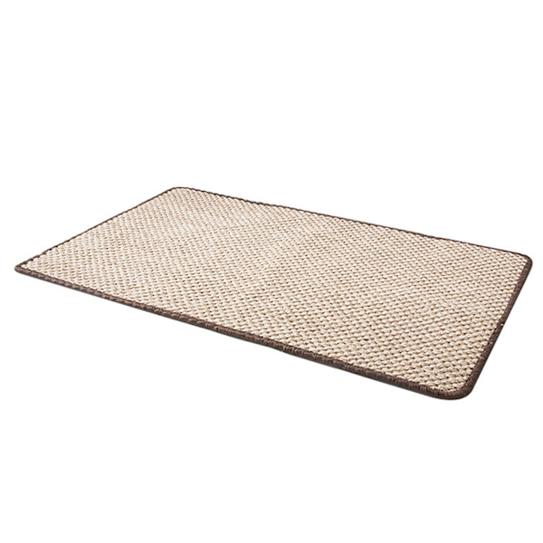Cat Scratch Mat Förhindra halka Reptåligt möbelskydd Sisal Cat Scratching Pad för soffa Vägggolv L med spik (80x50cm / 31,5x19,7in)