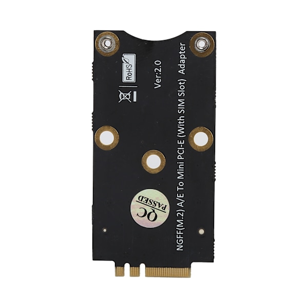 M.2 til Mini PCIE Adapter A/E Key 3G 4G WIFI Modul med SIM-kortslot Udvidelseskort Samling