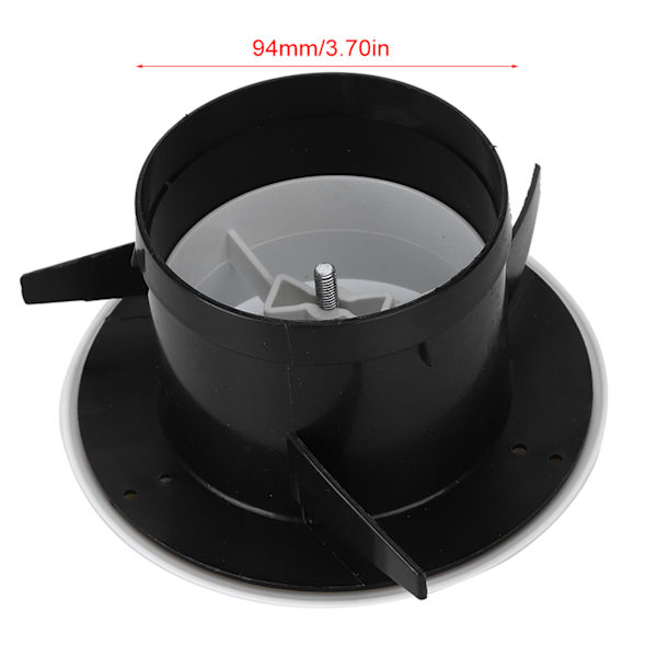 Takdiffusor Avgasutblåsningsventilationsrörsslangsskydd (100 mm)