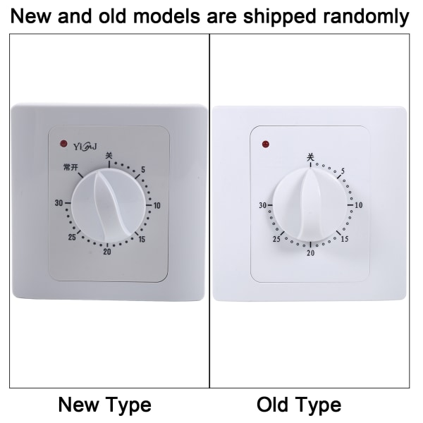 1 stk. AC 220V 10A 30 min. elektrisk tid nedtælling digital tid stik timer switch kontrol stikkontakt