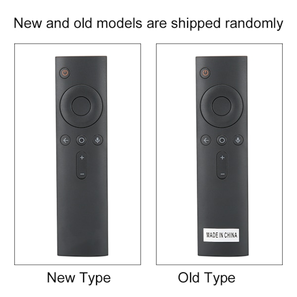 Kestävä ABS-kuori Bluetooth-äänikaukosäätimen korvaus sopii Xiaomi Mi BOX 3:lle