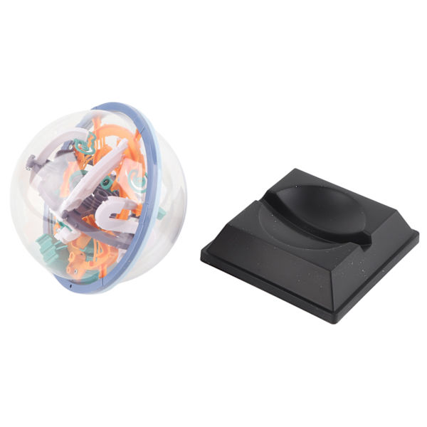 3D Gravity Maze Ball Intressant pedagogiskt sinnestränande pussel labyrintspel för hemunderhållning Medelsvår 100 hinder