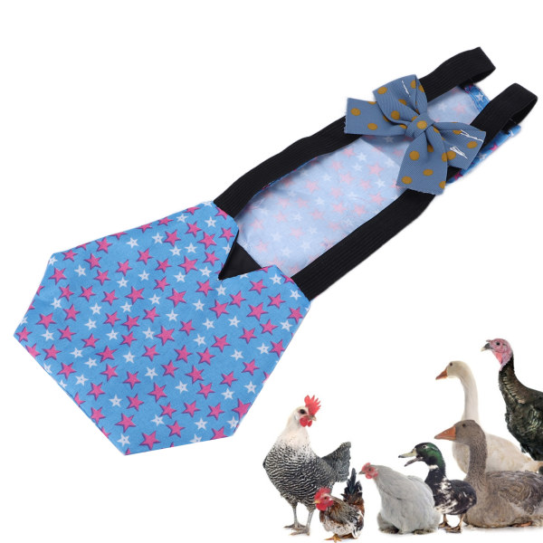 Chicken Diaper Resuable Breathable Pet Diaper for Pet Goose Chicken Duck PoultryS Five Stars