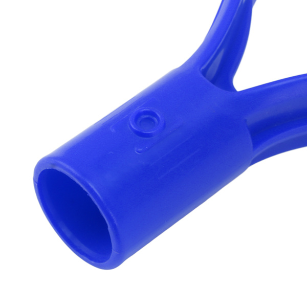 Spadhåndtak Plast 32mm Inner Diameter D Grip Håndtak Spade Håndtak Erstatning for Snøspade Graving Raking Blå