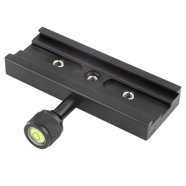 Svart QR-120 klämadapter för snabbkopplingsplatta 1/4\" 3/8\" för Arca SWISS RSS stativ