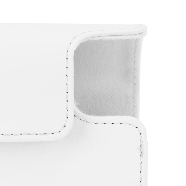 Mini Instant Kamera Beskyttende Taske PU Kamera Etui Med Justerbar Skulderrem Til Fujifilm Instax Mini 12 Kamera Hvid