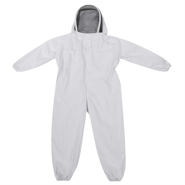 Professionell biodlingsdräkt skyddshandskar biodlare skyddsutrustning overall(XL)