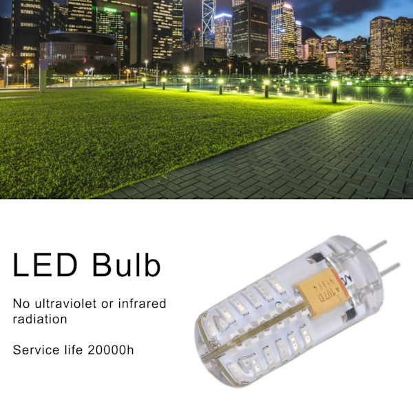 6 kpl LED-lamppua Helppo asentaa Yhtenäinen valonläpäisy Valonlähtö Värillinen lamppu Juhliin Kotiin 12V Vihreä