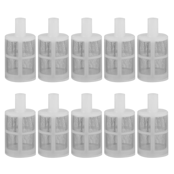 10 stk Akvarie Vannpumpe Filter Rengjøring Mesh Net Tilbehør for Fisk Tank 10MM