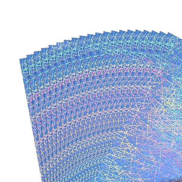 20 arkkia tulostettavaa holografista tarrapaperia, vedenpitävä, nopeasti kuivuva A4-kokoinen itseliimautuva paperi mustesuihkutulostimille