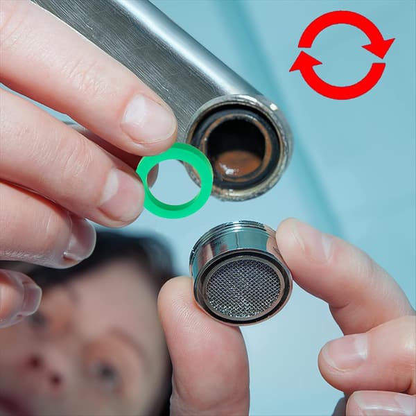 4 STK Kranlufter Lufterfilter Erstatningsdeler Med Messinghus Utvendig Gjenge Lufterkranfilter Med Pakning