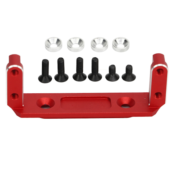 RC-bil Servo Mount Aluminiumlegering Servo Mount for Capra UTB10 1/10 RC Crawler Oppgraderinger Tilbehør Rød
