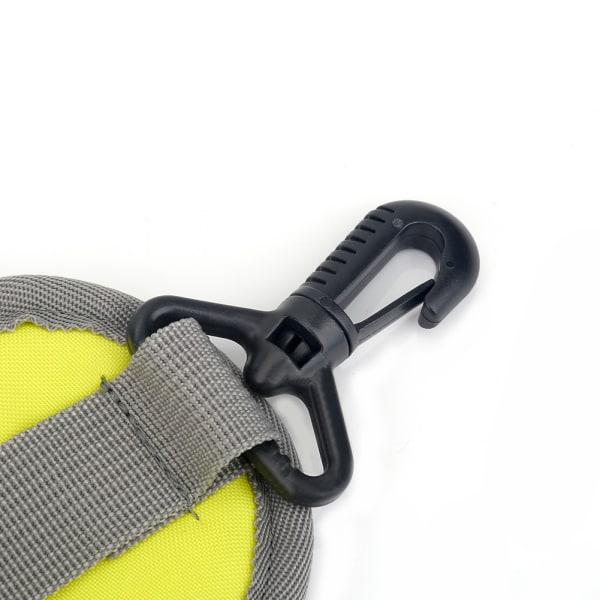 Nylon Durable Backpack Shoulder Adjustable Straps Belt Repair Parts Accessory (Yellow+Gray)