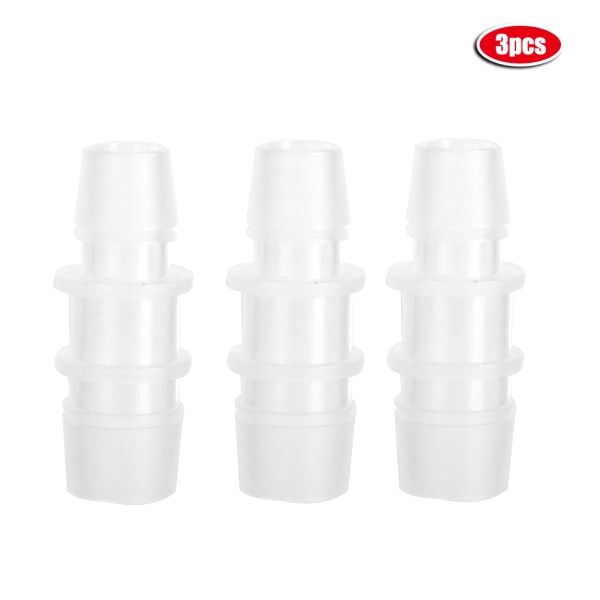 Akvarieplast variabel diameteradapter-kontakt rett luftpumpeslange tilbehør 3 stk 12mm/16mm