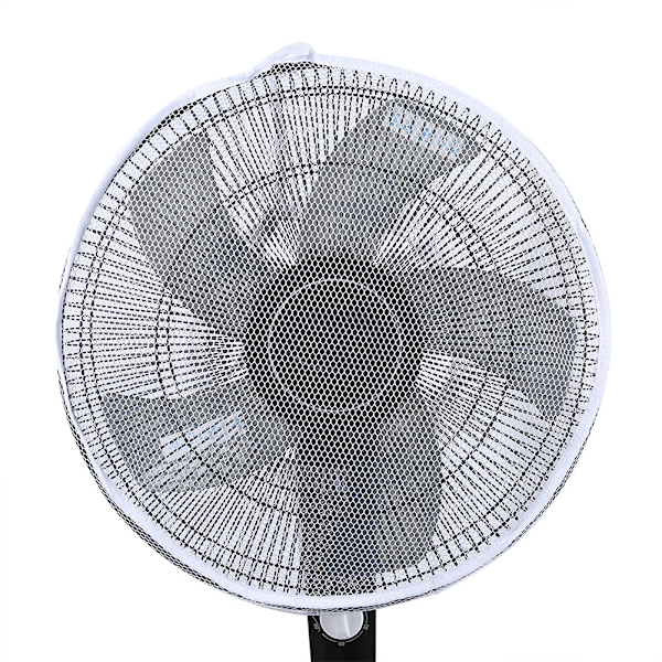 Hvid ventilatorbeskyttelse sikker rund blonder net støvtæt beskyttelse til børn M