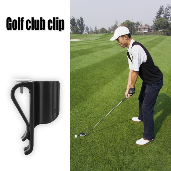 5 stk. holdbare golfbag klemme klub putter clips holder med boldmarkører tilbehør