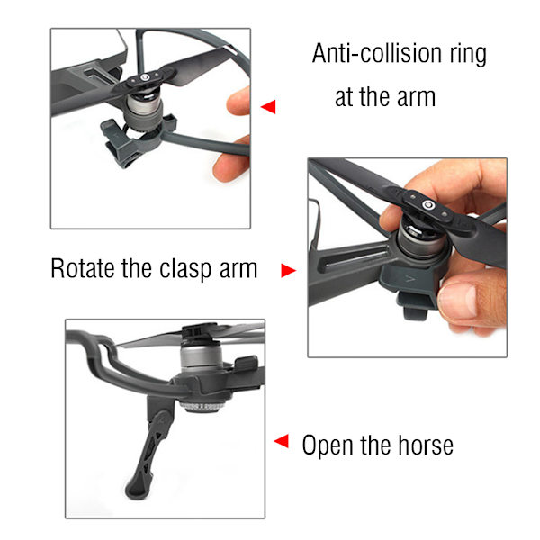 Propellbeskyttere Blader Beskyttelsesdeksel Drone Tilbehør For DJI Mavic Pro