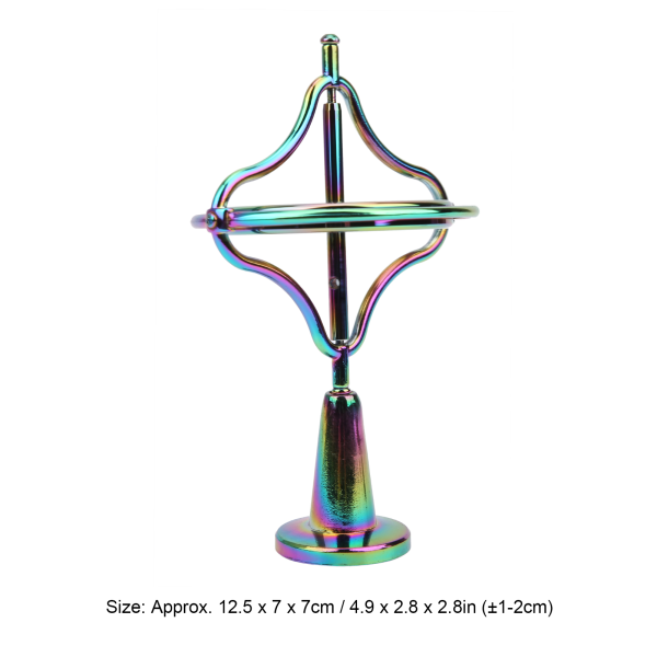 Legering Gyroskop Stress Relief Fingerspids Legetøj AntiGravity Dekompression Legetøj til Voksne (Multi Farve )