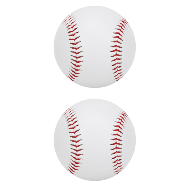 2Pcs PU Elastic Soft Filling Trainning Wear Resistant Base Ball Batting Practice Softball Alloy Bat HitSoft Baseball