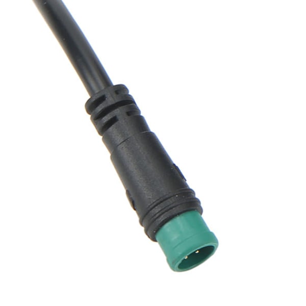 Elektrisk sykkel LED-strømindikatorpanel Elektrisk sykkelmodifisering Display Meter med vanntett 5P hannkontakt for 22,2 mm styre 24V