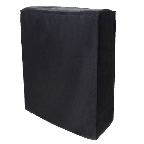 Musta kannettava taitettava sängynpäällys Huonekalut Pölytiivis suojapeite sisä- ja ulkokäyttöön 102x33x104 cm