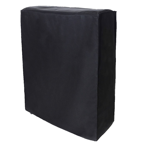 Svart bärbar hopfällbar sängöverdrag möbler dammskyddande skyddande överdrag för inomhus- och utomhusbruk 102x33x104 cm