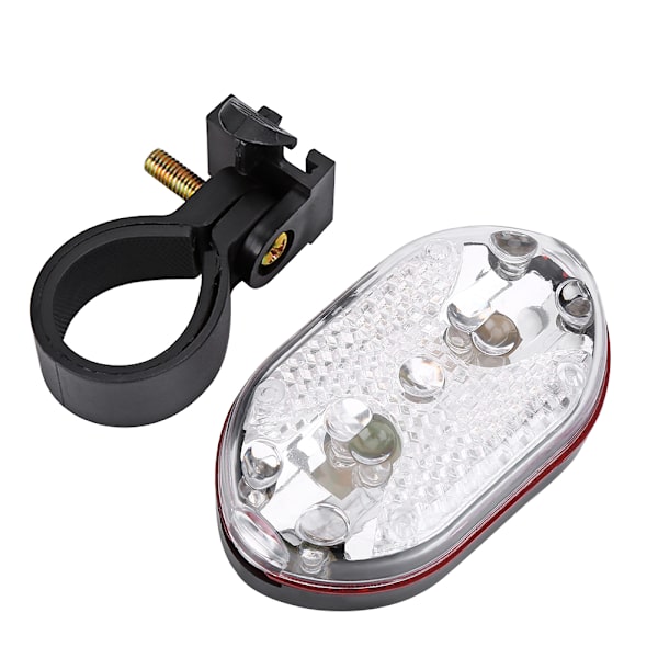 Ulkoilma LED-pyörän takasatulavalaisin, punainen varoitusvalo (valkoinen)