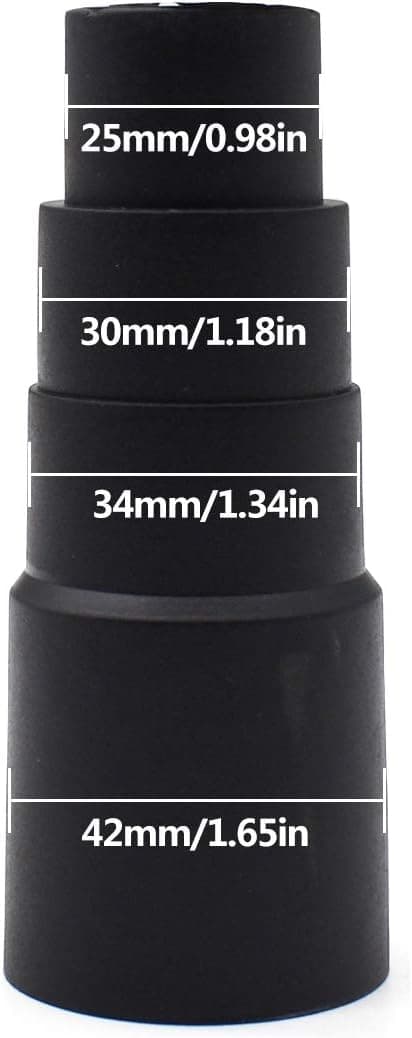 4-pack universell dammsugarslangadapter reducerare slipmaskin dammutsugsslangadapter