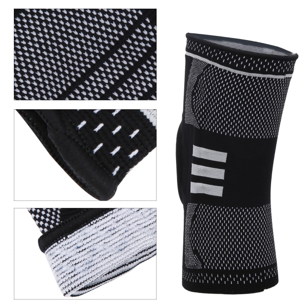 Sports Patella Beskyttelse Knæpude Strikket Knæstøtte Bandage Support Sports KnæpudeL