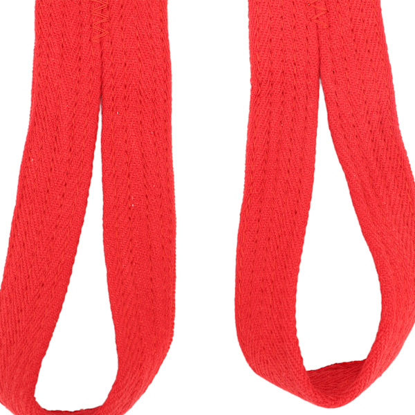 1 par løftehåndledsrem blød polyester fast anti-slip fitness styrketræning håndledsrem rød