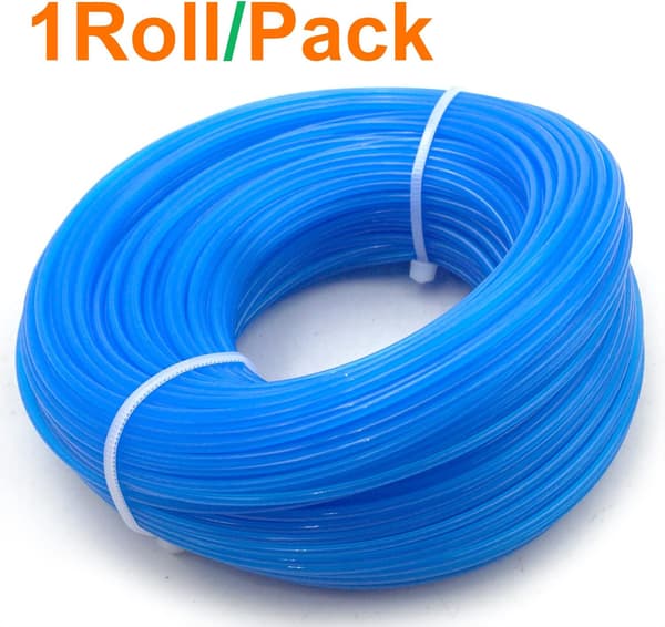 Diameter 1,6 mm rund nylongræsstrimmerlinje 100 m til parkhave 1 stk