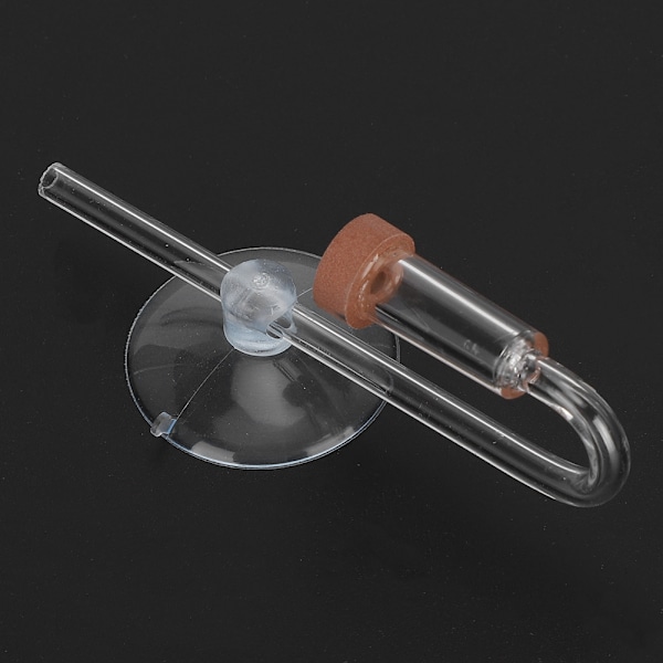 CN05-02 Akvarium CO2-förfinare i transparent akryl, minidiffusor, tillbehör till akvarium