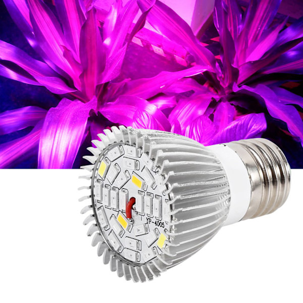 Täyden spektrin E27 LED-kasvivalo kasvatuslamppu DIY-hydroponiaan kasveille ja kukille