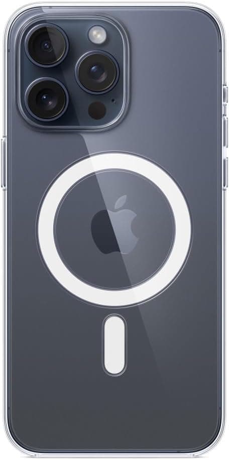 Apple iPhone 15 Pro Max -läpinäkyvä MagSafe-kuori