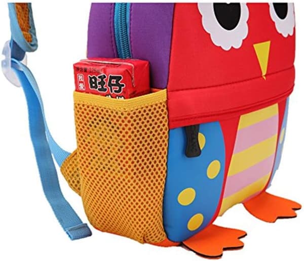 Barnryggsäck Småbarn Barn Skolväska djurdesign Kinder Racksack för 2-5 år uggla