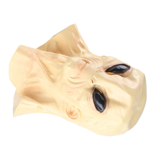 Halloween Alien Hovedmaske til Voksne og Børn Realistisk Alien Hovedmaske Latex Fuld Hovedmaske