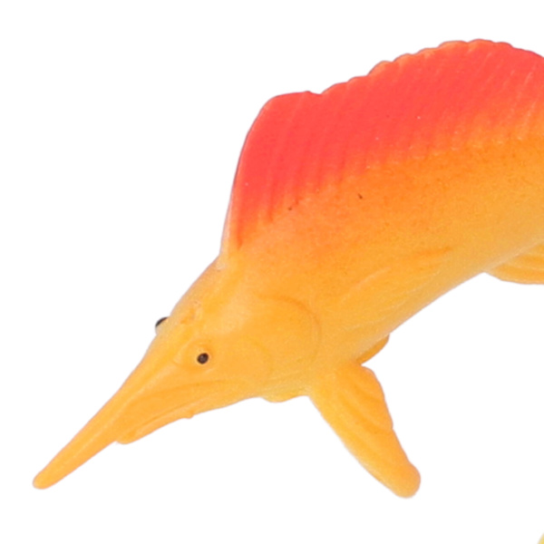 48 stk. Havdyr Legetøj Miljøvenligt Materiale Levende Form Mini Tropiske Fisk Serie Miniature Legetøj til 4 til 6 År Gamle