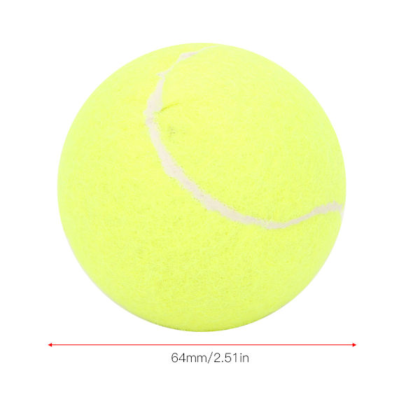 3PCS LEIJIAER Rubber Professional High Resilience Special Training Tennis Ball for Practice CompetitionTennis Ball