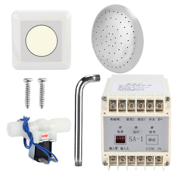 Automatisk bastusprej, basturumssprinkler, sprinklerkontrollutrustning, tillbehör