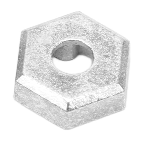 4PCS 1/16 RC Hex Koppling Zinklegering Silver RC Hjul Hex Nav Adapter för SCY 16101 16102 16103 16201 1/16 RC Bilar